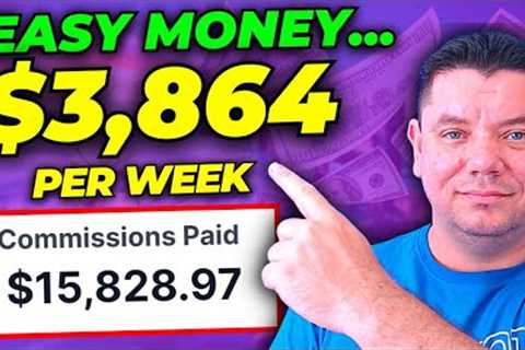 EASY Affiliate Marketing SIDE HUSTLE You Can Do That Requires No Skill ($3,864 Per Week)