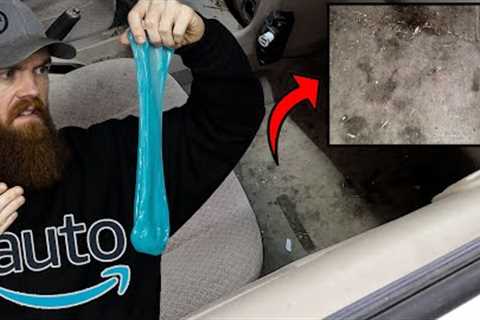 Cleaning My Dirty Car With Amazon Products!