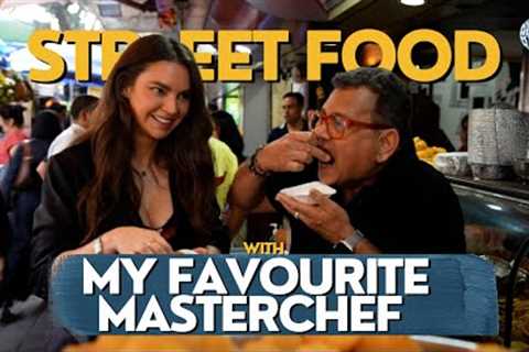 Mumbai Street Food with Sarah Todd | Vada Pav | Pav Bhaji | Pani Puri | Khaane Mein Kya Hai? | Kunal