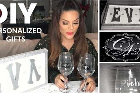 DIY crafting personalized gifts