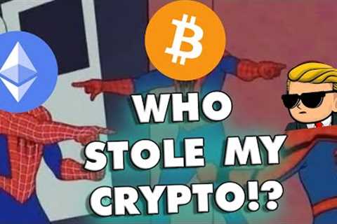 Crypto project rugpulls the community then alll point fingers, blockchain fails