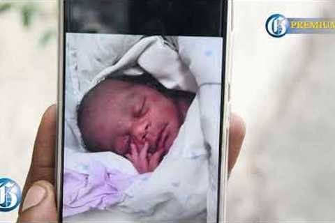 Man wants to adopt newborn baby girl he found in shopping bag on fence covered in ants &amp; bite..
