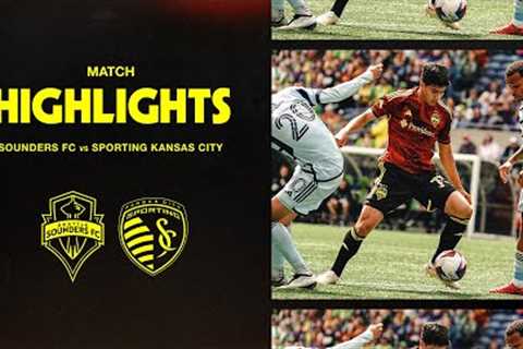 HIGHLIGHTS: Seattle Sounders FC vs. Sporting Kansas City | May 07, 2023