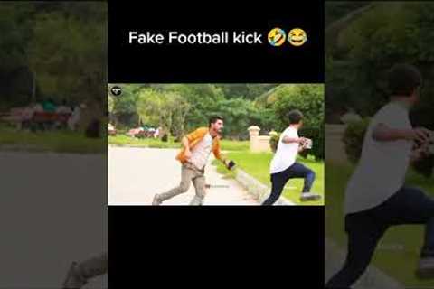Fake Football kick Prank