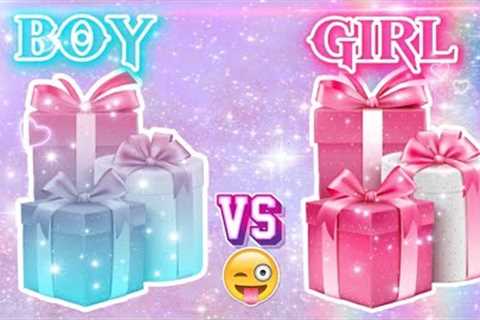 CHOOSE YOUR GIFT 🎁 BOYS VS GIRLS || Choose Your Gift Boy And Girl@najchannel2004