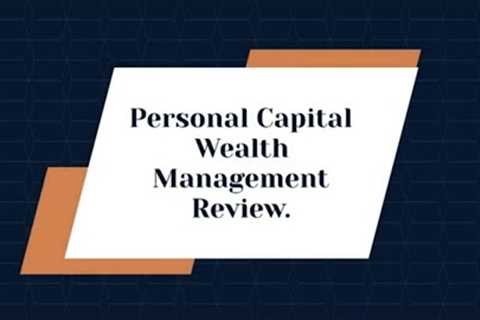 personal capital wealth management