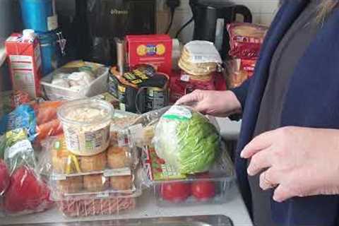 Asda Online Shop preparing for packed lunches and more #ukpreppers #costofliving #shoppinghaul