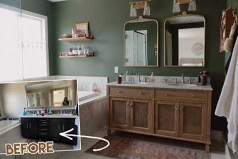 Bathroom Renovation | Before &amp; After | European Cottage Vibe | Kendra Atkins