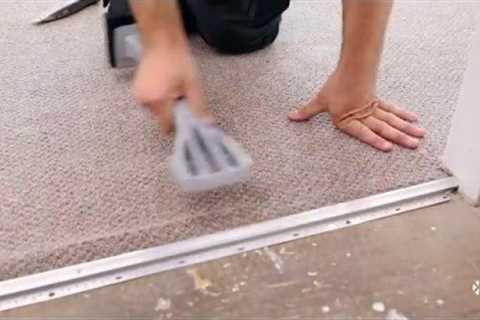 Kneekicker – Fitting Carpet without Underlay