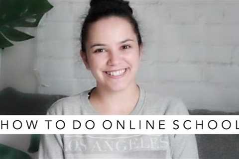 How to Study From Home - Online Distance Learning Planning and Homeschooling | Laurie Lo