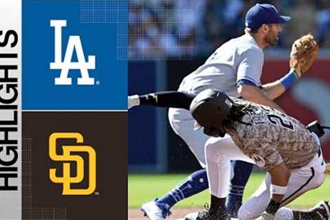 Dodgers vs. Padres Game Highlights (5/7/23) | MLB Highlights