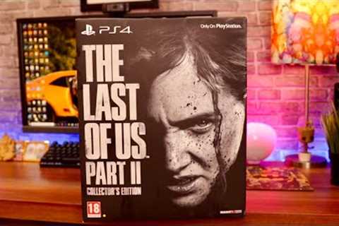 The Last of US 2 Collectors edition Unboxing For PS4 Pro 🔥 🔥 🔥