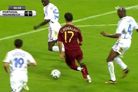 Young Ronaldo was INSANE