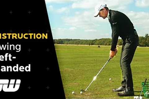 How to Swing Left-Handed! | Jeremy Dale Trick Shots | Golfing World