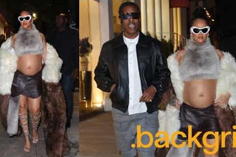 Rihanna and ASAP Rocky Enjoy Romantic Date Night in New York