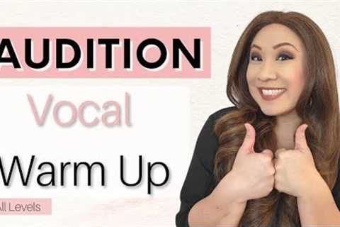 Vocal Warm Up for Early Singing Auditions Alto Range