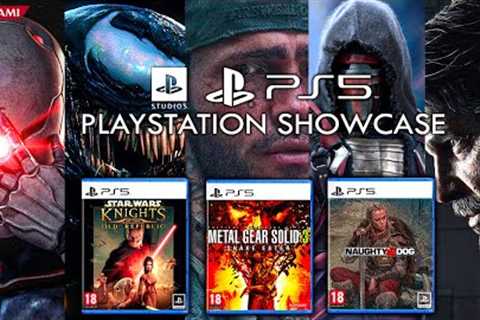 PlayStation Showcase 2023 | Metal Gear Solid, Star Wars, Last Of Us &amp; More (PS5)