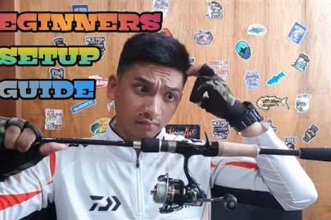 BEGINNERS SETUP GUIDE | Casting rod &amp; Spinning rod