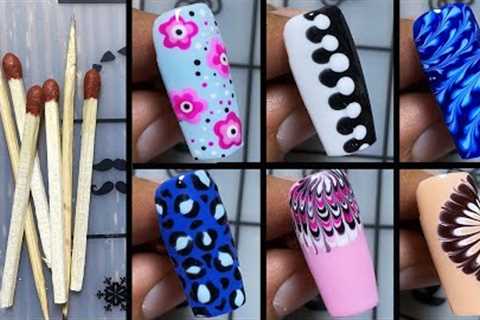 Nail Art Designs at Home without TOOLS | Easy nail art Compilation #471 Nailicious  #easynailart