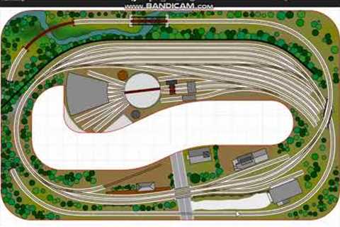 Design for a 2-rail O-scale layout