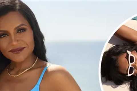 Mindy Kaling Talks Weight Loss Transformation As She Models New Swimwear Collection