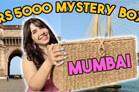 Mystery Box Challenge! Unboxing Rs 5000 worth Mumbai Street Shopping from Colaba Causeway | Heli Ved