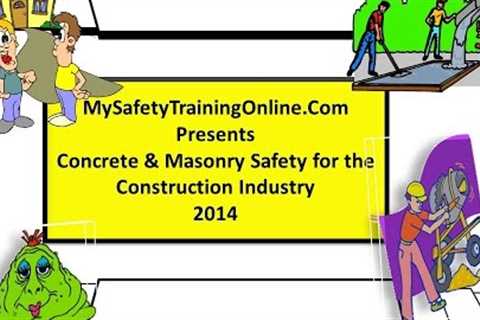 concrete and masonry construction safety version 5.0
