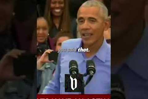 Michelle Obama reacts to President Obama being flirty 😂#shorts