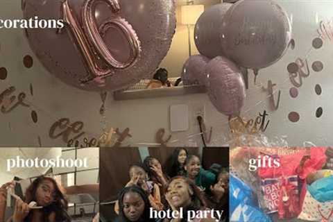 My 16th Birthday Party! photoshoot, decorations, friends, gifts|| kennedysalara pt2. final part