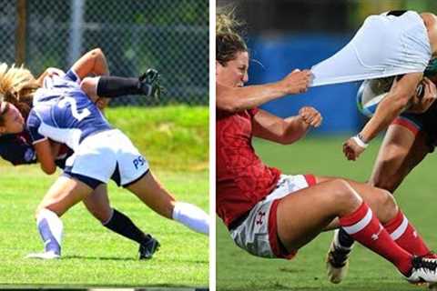 Disrespectful &amp; Dirty Plays in WOMEN's Football