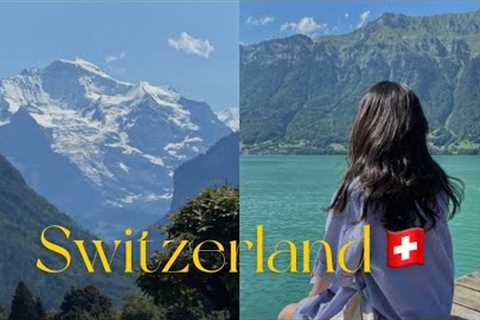 (eng) My first time in Switzerland🇨🇭| Travel vlog 🏔