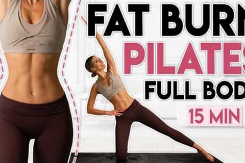 FULL BODY PILATES WORKOUT 🔥 Entire Body Fat Burn &amp; Tone | 15 min