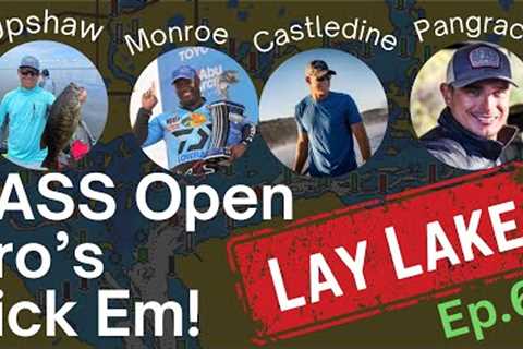 Bassmaster Fantasy Fishing: Open Angler's Weigh-In on Bassmaster Elite: Lay Lake 2023