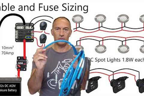 Electric Cable &amp; Fuse Sizing - Camper Van Conversion Series