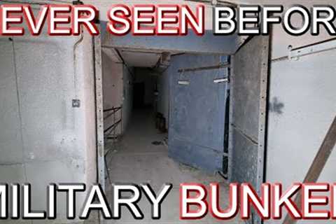 NEVER SEEN BEFORE - ABANDONED MILITARY BUNKER