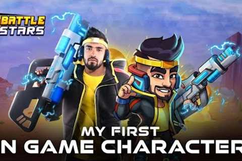 My First game in @BattleStarsOfficial  with my own character