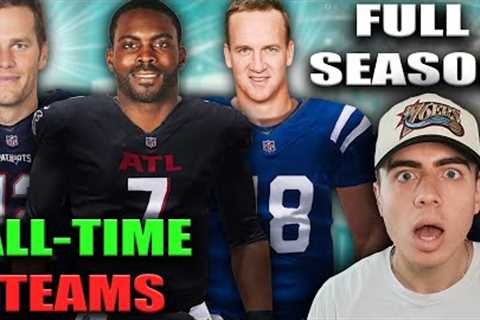 A FULL SEASON FRANCHISE WITH TOM BRADY'S 17-0 PATRIOTS!