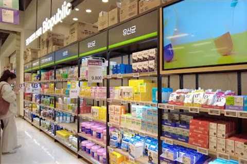Shopping in Korea | EMART Grocery Store in Korea | Grocery Shopping in Korea