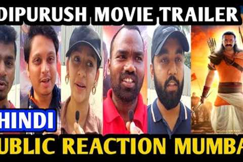 Adipurush Movie Trailer Public Reaction | Prabhas | Kriti Sanon | Saif Ali Khan | Om Raut | Hindi