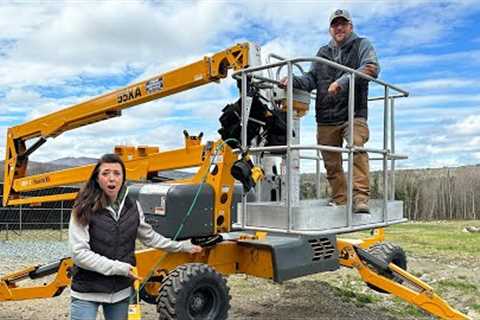 We're TAKING this PROJECT to the NEXT LEVEL! Building our OFF GRID House in the WOODS
