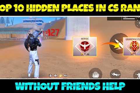 BEST HIDDEN PLACES IN CLASH SQUAD IN FREE FIRE | CS RANK PUSH TIPS AND TRICKS | CLASH SQUAD RANK