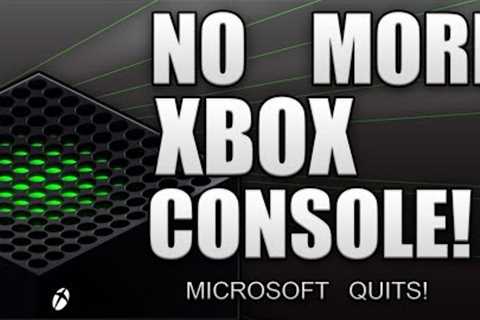 MICROSOFT QUITS!? They're Not Going To Make Xbox Consoles Anymore And Fans ARE GOING To PS5!