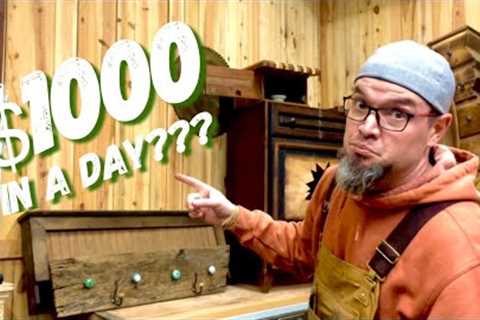 Low Cost High Profit - Small Projects That Sell - Make Money Woodworking (Episode 2)