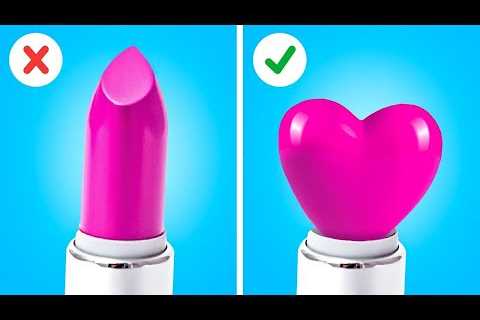 AMAZING MAKEUP HACKS || GENIUS TRICKS FOR SMART PARENTS! Funny DIY Ideas By 123 GO! Genius