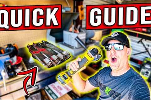 How To EASILY Sharpen A Lawn Mower Blade! [5 MINUTE FIX!]