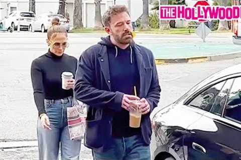 Ben Affleck Slams The Car Door In Jennifer Lopez's Face While Out Running Errands In A Bad Mood
