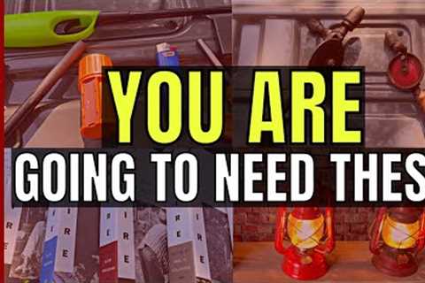 STOCKPILE THESE for Long Term Survival