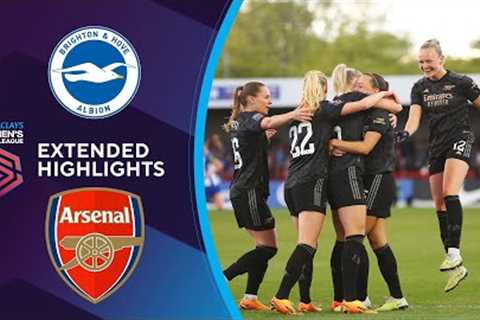 Brighton vs. Arsenal: Extended Highlights | BWSL | CBS Sports Attacking Third