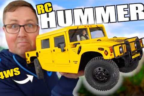 They went ALL IN on this RC Hummer H1 - FMS