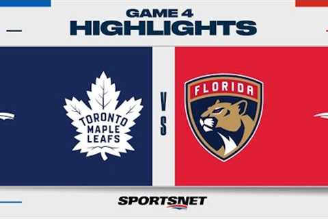 NHL Game 4 Highlights | Maple Leafs vs. Panthers - May 10, 2023